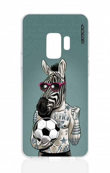 Cover TPU Samsung Galaxy S9 - Zebra