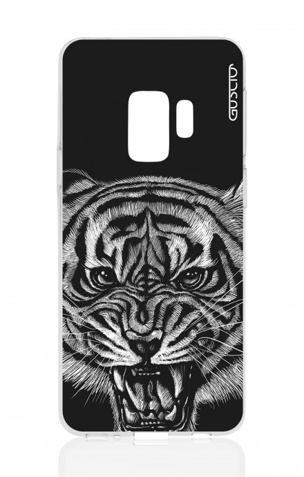 Cover TPU Samsung Galaxy S9 Plus - Tigre nera