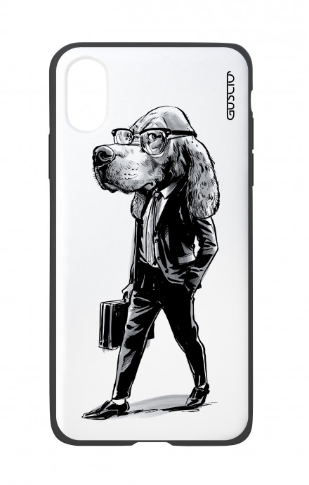 Cover Bicomponente Apple iPhone X/XS  - Business Dog