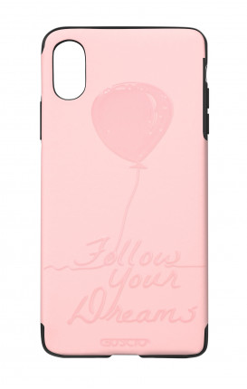 Cover Skin Feeling Apple iphone X/XS PNK - Follow your dream