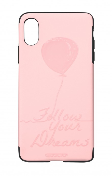 Cover Skin Feeling Apple iphone X/XS PINK - Follow your dream