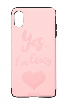 Cover Skin Feeling Apple iphone X/XS PNK - Yes. I'm Crazy