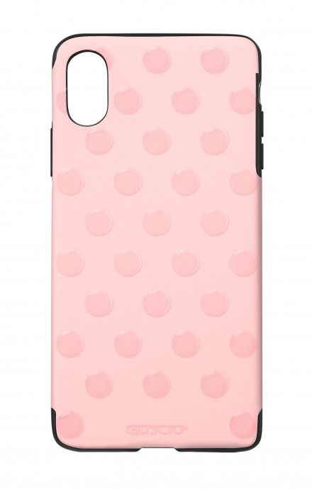 Cover Skin Feeling Apple iphone X/XS PINK - Pois