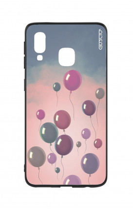 Samsung A40 WHT Two-Component Cover - Balloons