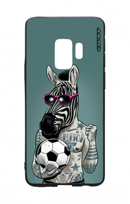 Cover Bicomponente Samsung S9 - Zebra