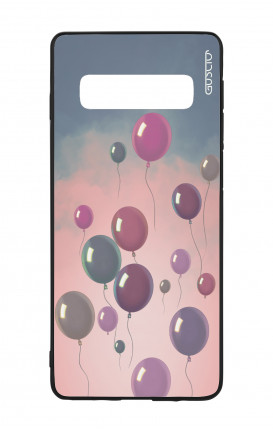 Samsung S10 WHT Two-Component Cover - Balloons