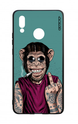 Huawei P20Lite WHT Two-Component Cover - Monkey's always Happy