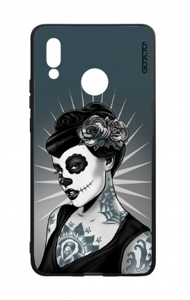 Huawei P20Lite WHT Two-Component Cover - Calavera Grey Shades