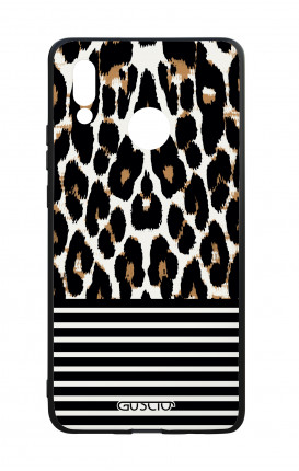 Huawei P20Lite WHT Two-Component Cover - Animalier & Stripes