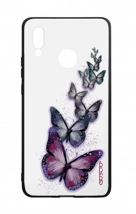 Cover Bicomponente Huawei P20Lite - Volo di farfalle