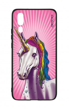 Huawei P20 WHT Two-Component Cover - Magic Unicorn