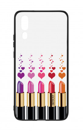 Huawei P20 WHT Two-Component Cover - Lipsticks