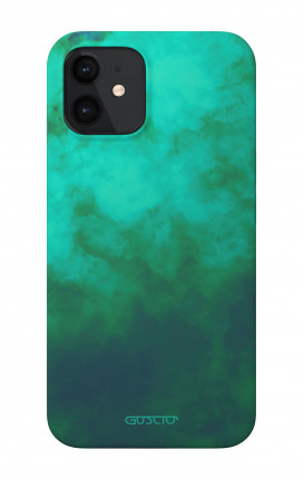 Soft Touch Case Apple iPhone 12 PRO 5.4" - Emerald Cloud