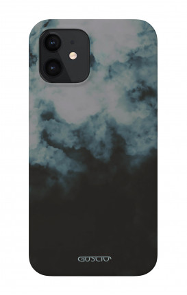 Soft Touch Case Apple iPhone 12 PRO 5.4" - Black Cloud