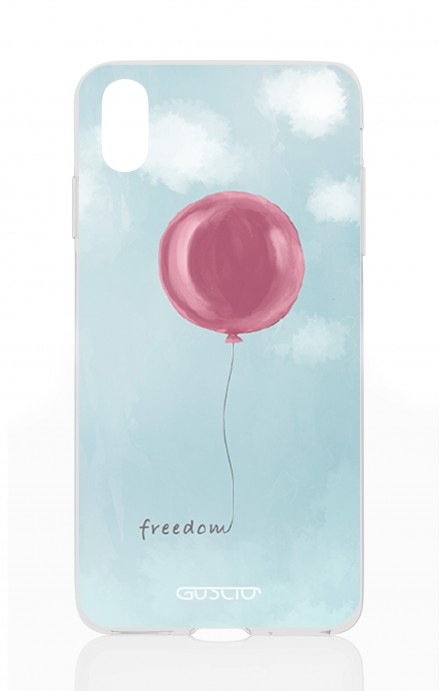 Cover TPU Apple iPhone XS MAX - palloncino della libertà