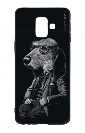 Samsung A6 Plus WHT Two-Component Cover - Elegant Dogstyle