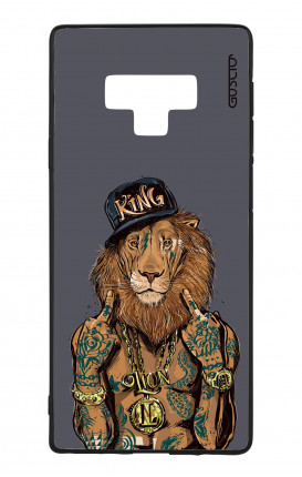 Cover Bicomponente Samsung Note 9 WHT - Lion King grigio