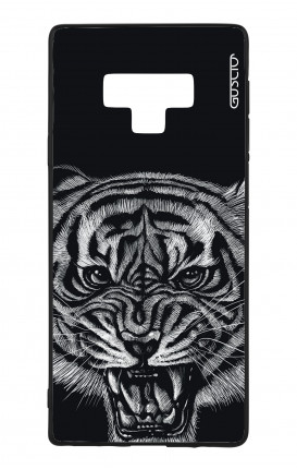 Samsung Note 9 WHT Two-Component Cover - Black Tiger
