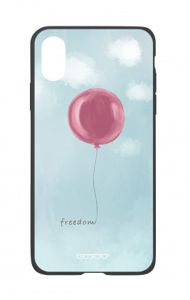 Apple iPh XS MAX WHT Two-Component Cover - Freedom Ballon
