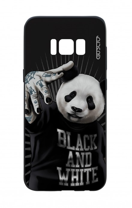 Cover Bicomponente Samsung S8 - Panda rap