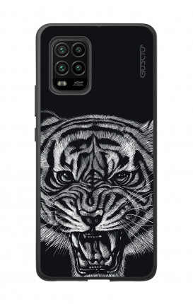 Xiaomi MI 10 LITE 5G Two-Component Cover - Black Tiger