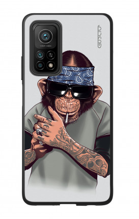 Cover Bicomponente Xiaomi MI 10T PRO - Scimpanze con bandana