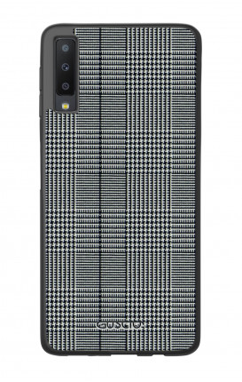 Samsung A7 2018 WHT Two-Component Cover - Glen plaid