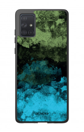 Cover Bicomponente Samsung A71 - Mineral BlackLime