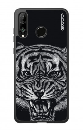 Cover Bicomponente Huawei P30Lite - Tigre nera