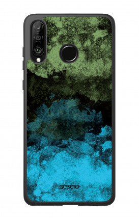 Huawei P30Lite WHT Two-Component Cover - Mineral Black Lime