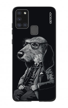 Case Bicomponente Samsung A21s - Cane elegante