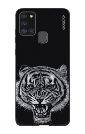 Samsung A21s Two-Component Cover - Black Tiger