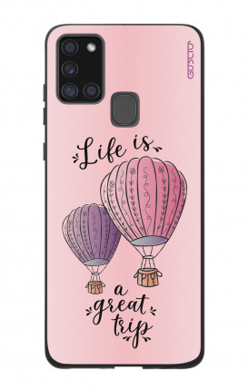 Samsung A21s Two-Component Cover - Life is a Great Trip