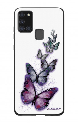 Case Bicomponente Samsung A21s - Volo di farfalle