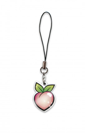 Charms PVC (2/3cm pendant) - Peach Kawaii