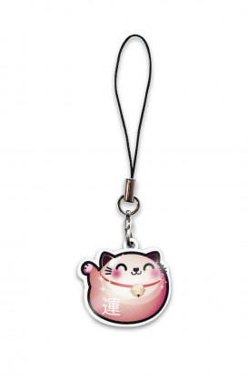 Charms PVC (2/3cm pendant) - Japanese Fortune cat Kawaii