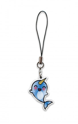 Charms PVC (2/3cm pendant) - Narwhal Kawaii