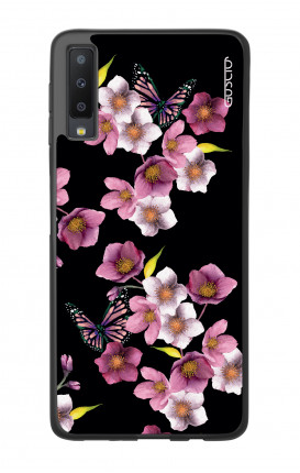 Samsung A7 2018 WHT Two-Component Cover - Cherry Blossom