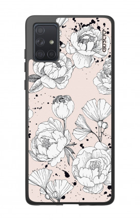 Cover Bicomponente Samsung A71 - Peonie