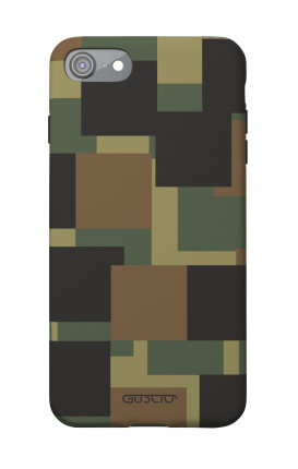 1. Cover Soft Touch Apple iPhone 7/8/SE - Camouflage Square