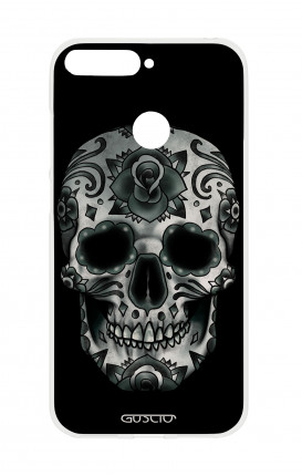 Cover HUAWEI P SMART - Dark Calavera Skull