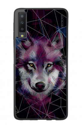 Cover Bicomponente Samsung A7 2018 - Lupo neon