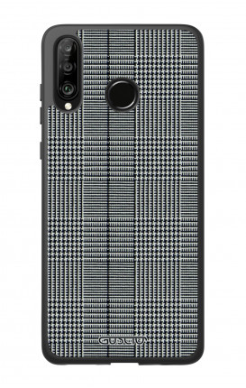 Huawei P30Lite WHT Two-Component Cover - Glen plaid