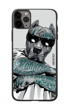 Apple iPhone 11 PRO Two-Component Cover - Tattooed Pitbull