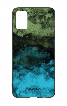 Cover Bicomponente Samsung A41 - Mineral BlackLime