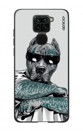 Xiaomi Redmi Note 9 Two-Component Cover - Tattooed Pitbull