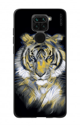 Cover Bicomponente Xiaomi Redmi Note 9 - Tigre neon