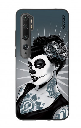 Xiaomi Redmi Note 10 Lite/Mi Note 10 Two-Component Cover - Calavera Grey Shades