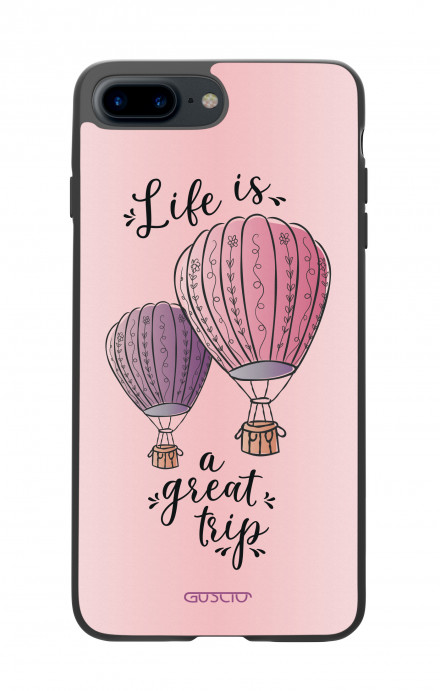Apple iPhone 7/8 Plus White Two-Component Cover - Life is a Great Trip