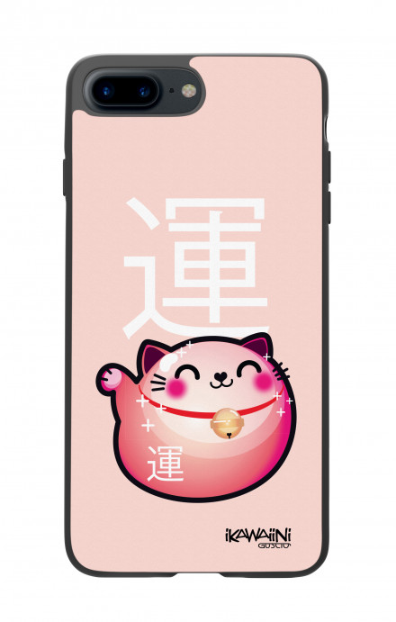 Apple iPhone 7/8 Plus White Two-Component Cover - Japanese Fortune cat Kawaii